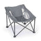 BRIGHT STARS Pop 'N Chill Grijze Opvouwbare Baby Bouncer, SPF +50 Zonnescherm en Draagtas Inbegrepen