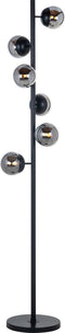 Richmond Vloerlamp Zola Smoked Zwart