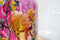 TS Collection - Bloempot hoog Fiesta fuchsia - 21x24 - Metaal & Epoxy - Exclusieve woonitems voor binnen - Handgemaakt - Unieke print - Designed by Lammie