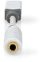 Nedis CCBW65950WT01 - Audio-adapterkabel 3,5mm naar USB-C - 10cm - Wit