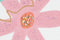 Canvas DKD Home Decor Blommor (60 x 1,8 x 60 cm) (4 Stuks)