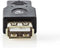 Nedis USB Micro-B Adapter - USB 2.0 - USB Micro-B Male naar USB-A Female - 480 Mbps - Antraciet