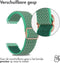 imoshion Elastisch nylon bandje - Universeel 22 mm aansluiting - Turquoise