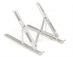Iggual IGG318195 - Laptopstandaard - Opvouwbaar - Zilver