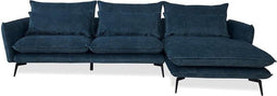 Feel Furniture - Elin Hoekbank Rechts Nachtblauw