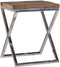 Richmond Interiors Bijzettafel Kensington 45x45 (Silver)