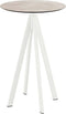 Infinity Statafel Wit Frame + Moonstone HPL 70 cm - Essentials 120051370