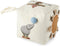 Jasmin stof kubus-Creme - Circus