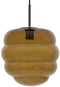 Light & Living Hanglamp Misty - Bruin - 30x30x37cm - Modern - Hanglampen Eetkamer, Slaapkamer, Woonkamer