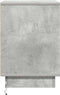 vidaXL - Nachtkastje - met - LED-verlichting - - - Betonnen - Grijs - - - 39x34,5x50 - cm
