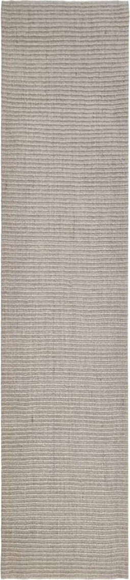 vidaXL - Vloerkleed - 66x300 - cm - natuurlijk - sisal - zandkleurig