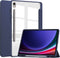 imoshion Tablet Hoes - Geschikt voor Samsung Galaxy Tab S9 11.0 inch - Trifold Hardcase Bookcase - Donkerblauw