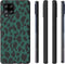 iMoshion Hoesje Geschikt voor Samsung Galaxy A42 Hoesje Siliconen - iMoshion Design hoesje - Zwart / Meerkleurig / Groen / Green Leopard