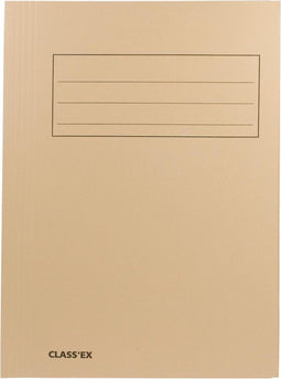 Class'ex dossiermap, 3 kleppen ft 23,7 x 32 cm (voor ft A4), gems