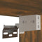 vidaXL - Hangkast - Lyon - 80x31x60 - cm - bewerkt - hout - gerookt - eikenkleurig