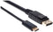 Manhattan 152464 - USB-C naar DisplayPort Adapter - 4K@60Hz - Zwart