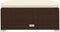 vidaXL - 4-delige - Loungeset - met - kussens - poly - rattan - bruin