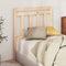 vidaXL - Hoofdbord - 96x4x100 - cm - massief - grenenhout