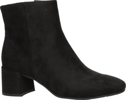 Marco Tozzi dames boot - Enkellaarzen - Memoryfoam-voetbed - Zwart - Maat 40