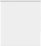 vidaXL - Rolgordijn - verduisterend - 130x130 - cm - stofbreedte - 126,6 - cm - wit