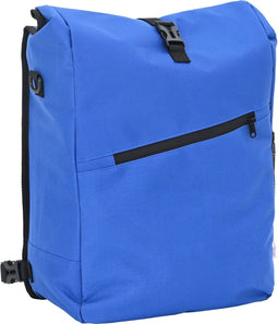 vidaXL - Blauwe - Fietstas - voor - Achterdrager - 25 - L - 33x16x48 - cm