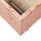 vidaXL - Plantenbak - 80x80x49,5 - cm - massief - douglashout