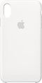 Apple MRWF2ZM/A - Soft case - Siliconen - iPhone XS Max - Wit