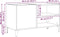 vidaXL - Platenkast - Zwart - Eiken - 84,5x38x48 - cm - Gemaakt - uit - Geengineerd - Hout