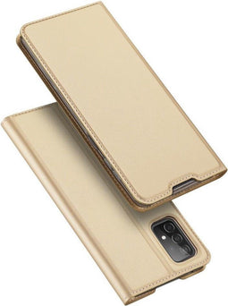 Dux Ducis - Pro Serie Slim wallet hoes -Geschikt voor Samsung Galaxy A52 / A52s - Goud