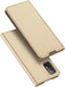 Dux Ducis - Pro Serie Slim wallet hoes -Geschikt voor Samsung Galaxy A52 / A52s - Goud