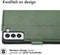 iMoshion Hoesje Geschikt voor Samsung Galaxy S22 Hoesje Met Pasjeshouder - iMoshion Luxe Bookcase - Groen