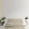 Hoes voor chaise longue met korte armleuning links Eysa TURIN Wit Crème 100 x 110 x 300 cm