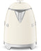 Smeg KLF05CREU - Mini waterkoker - 0,8L 1400W - Crème