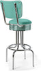 Bel Air Retro Barkruk BS-28CB Turquoise