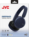 JVC HA-S36W - Draadloze hoofdtelefoon - 35 uur batterij - Blauw