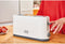 BLACK+DECKER BXTO1001E - Broodrooster - 1000 Watt 7 bruiningsniveaus extra brede opening - Wit