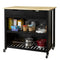 SoBuy FKW74-SCH - Keukeneiland - Werkblad 100x60 cm - Zwart