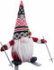 Christmas Kerstversiering Multicolour Hout Weefsel 19 X 15 X 30 Cm