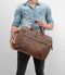 Barbarossa Ruvido Businessbag 16.4 Coffee