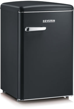 Severin RKS 8832 - Retro Koelkast met Vriesvak - 106 liter - Mat Zwart