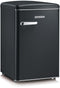 Severin RKS 8832 - Retro Koelkast met Vriesvak - 106 liter - Mat Zwart