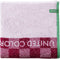 Strandhanddoek Benetton Squares Roze (70 x 140 cm)