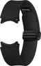 Samsung Watch D-Buckle Hybrid Leather Band - Geschikt voor Galaxy Watch6 (Classic) - Zweetbestendig en comfortabel - Zwart