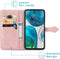 iMoshion Hoesje Geschikt voor Sony Xperia 10 IV Hoesje Met Pasjeshouder - iMoshion Mandala Bookcase - Rosé Goud
