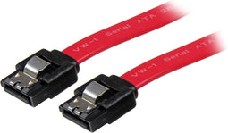 Startech LSATA8 - SATA-kabel - 20 cm - Rood