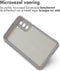 imoshion Hoesje - Geschikt voor Samsung Galaxy S21 FE - EasyGrip Backcover - Grijs
