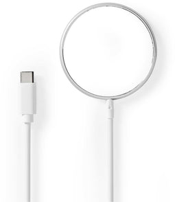 Nedis Wireless - Draadloze Oplaadring - 15 W - Aluminium