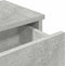 vidaXL - Wandschap - met - lades - 100x37,5x19 - cm - bewerkt - hout - betongrijs