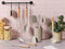 bjorn GUNNAR - Keukengerei set - 11 stuks - Beige