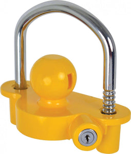 Carpoint Koppelingsslot - Cilindersluiting 50 mm - Staal Geel